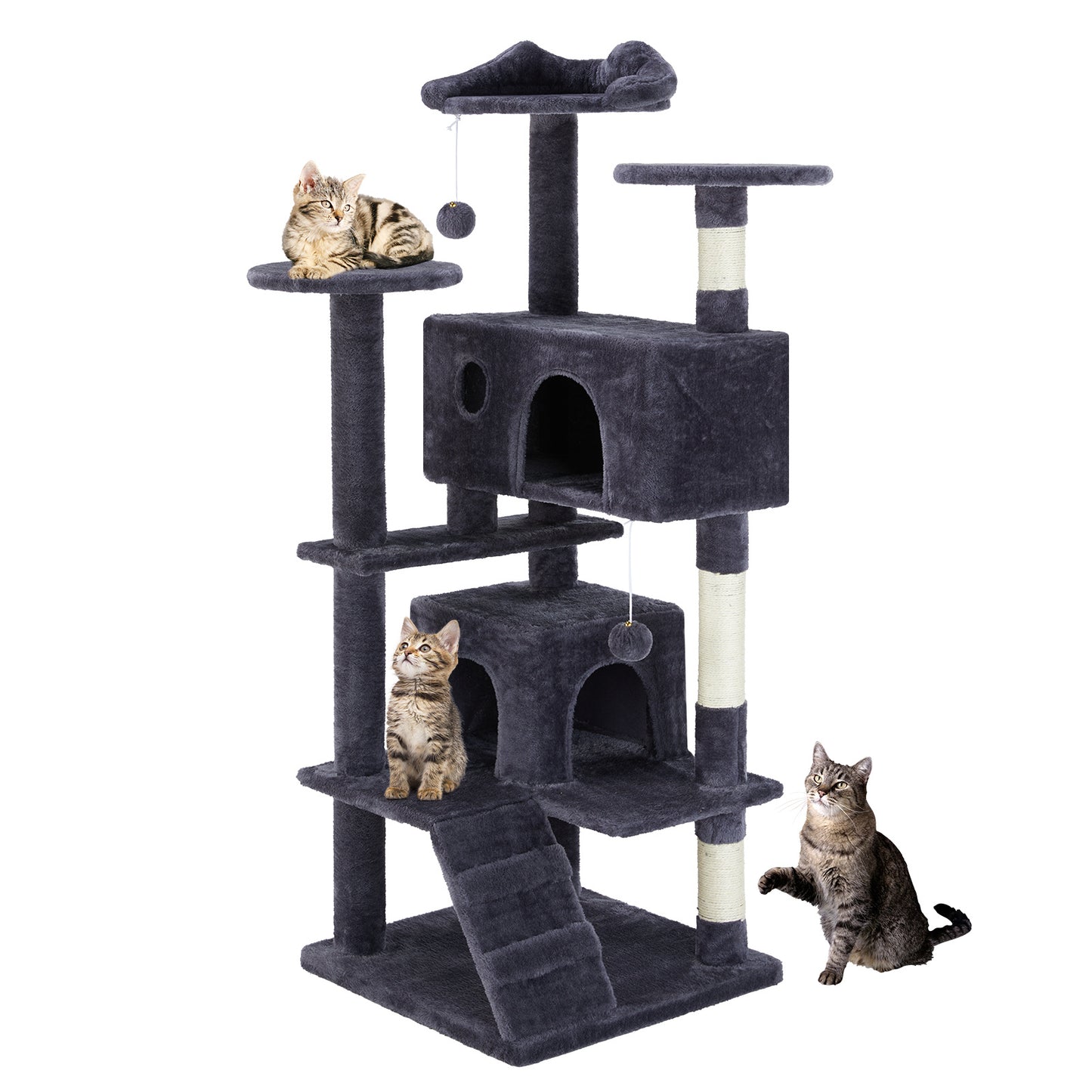 Stylish All In One Cat Treehouse For Climbing Lounging And Play Durable Comfortable Feline Fun - Chriswell’s