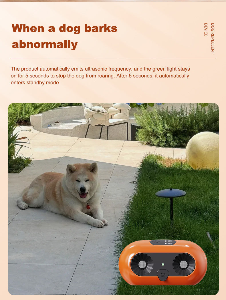 Anti Bark Device Keep things peaceful with our pet-safe Anti Bark Device! It uses gentle sound to stop barking—no shocks, just smart training.