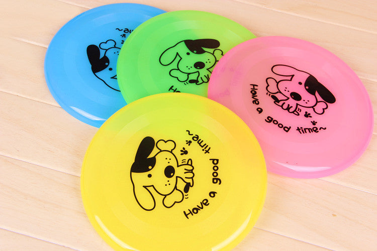Silicone Flying Saucer Dog and Cat Toy Interactive Pet Supplies Chew Resistant Training Disc 20cm