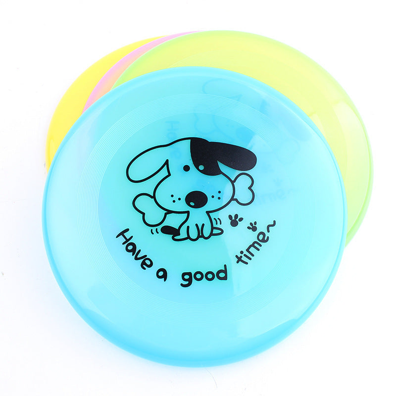 Silicone Flying Saucer Dog and Cat Toy Interactive Pet Supplies Chew Resistant Training Disc 20cm