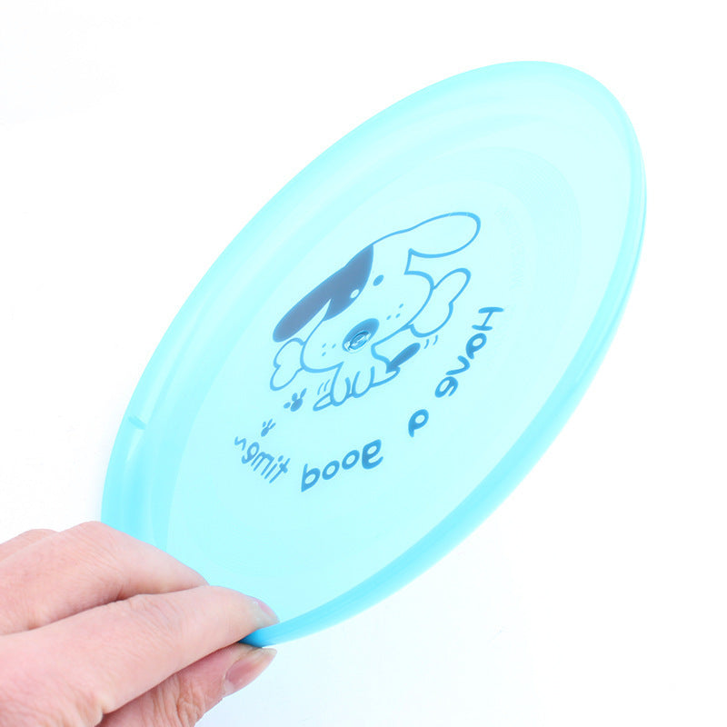 Silicone Flying Saucer Dog and Cat Toy Interactive Pet Supplies Chew Resistant Training Disc 20cm