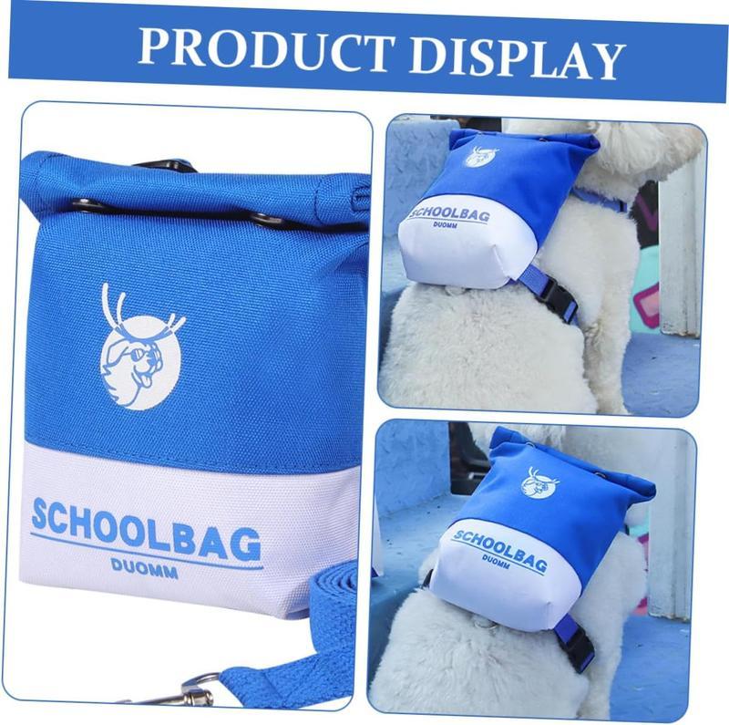 Pet Self Backpack Small Dog Outdoor Rucksack Portable Dog Vest Travel Strap Polyester Dog Supply Bag - Chriswell’s