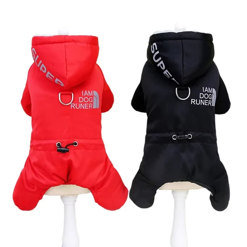 Winter Waterproof Dog Coat Warm Pet Jacket Puppy Reflective Hoodies for Small Medium Dogs Cats Clothes French Bulldog Costumes - Chriswell’s