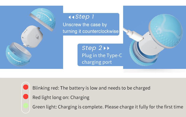 Smart Pet Electric Dog Ball for Exercise and Boredom Relief Interactive Toy - Chriswell’s