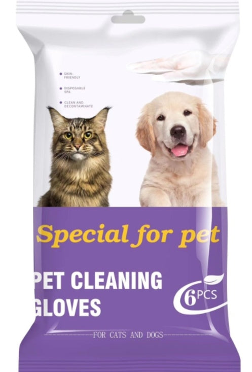 Pet Cleaning Deodorizing Bathing Wipes for Dogs and Cats Nourish Fur Coconut Oil Grooming Wipes Hypoallergenic Daily Care Traveling - Chriswell’s