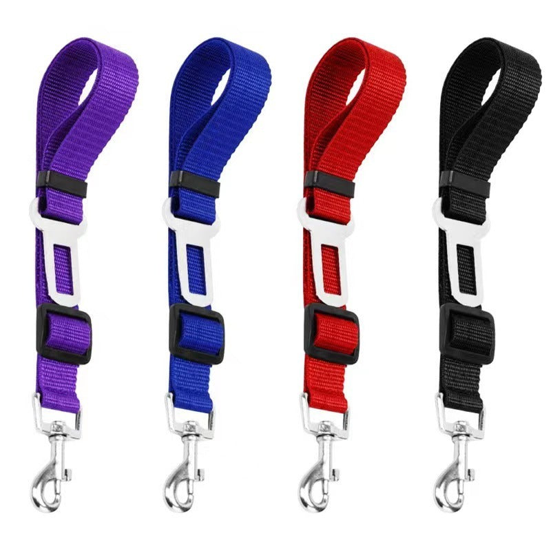 Retractable Dog Safety Belt Car Safety Belt for Pet Dog Supplies with Safety Buckle