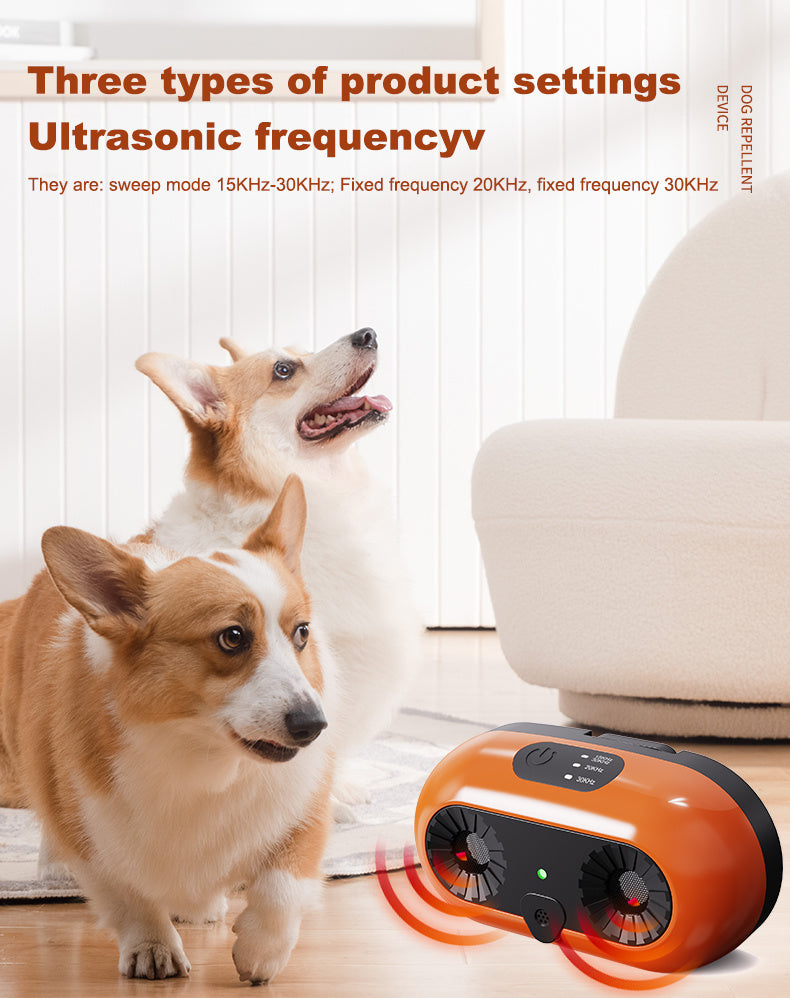 Anti Bark Device Keep things peaceful with our pet-safe Anti Bark Device! It uses gentle sound to stop barking—no shocks, just smart training.