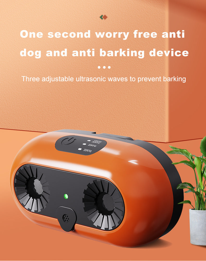Anti Bark Device Keep things peaceful with our pet-safe Anti Bark Device! It uses gentle sound to stop barking—no shocks, just smart training.