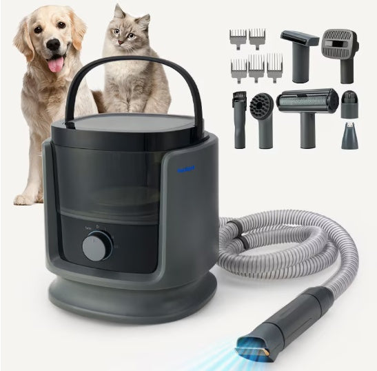 Groom Like a Pro at Home N3 9-in-1 Pet Vacuum Quiet Clean and Clipper Ready - Chriswell’s
