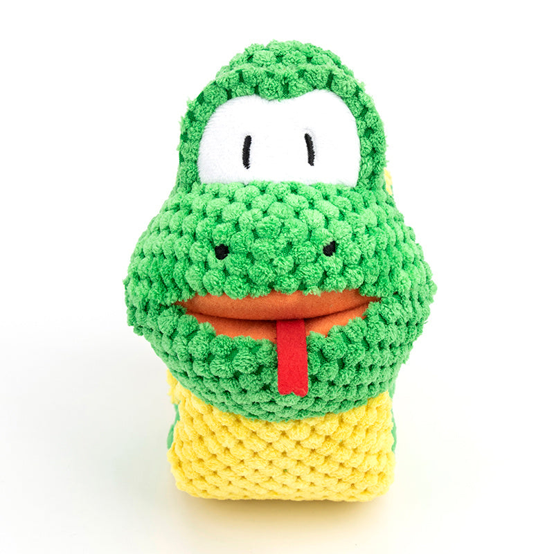 Snake Snuffle Toy Squeaky Dog Toy Boredom Relief Game Dog Puzzle Plush Toy IQ Training Snuffle Toys For Dogs Foraging Instinct Training Dog Chew Toy Treat Dispenser