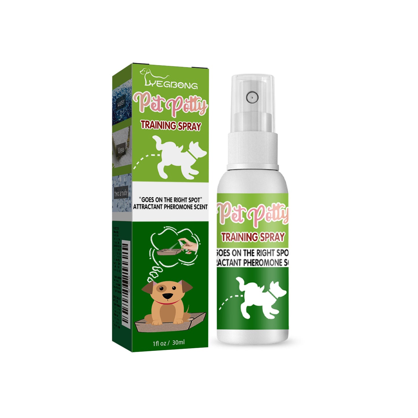 Yegbong Pet Toilet Inducer Helps Train Pets to Use Designated Bathroom Spots with Natural Pet Safe Scents - Chriswell’s