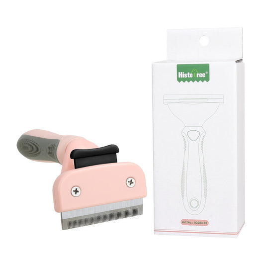 Large Pet Comb Shed happens. We fix it.”
This Large Pet Comb glides through thick fur, removing tangles, mats, and loose hair with ease. Perfect for big dogs and long-haired pets—hello, smooth coat!